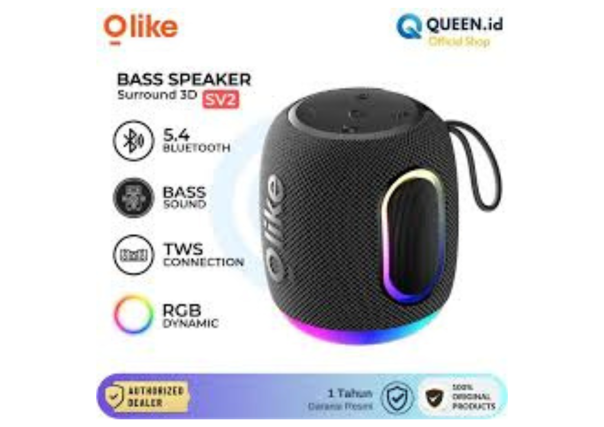 Speaker Bluetooth olike SV2